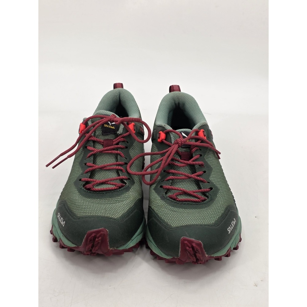 Salewa WS Ultra Train 3 Speed Hiking Trail‎ Running Green Shoe Women's Size 6